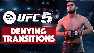 How To Deny Transitions in UFC 5 (EASY GUIDE) | EA SPORTS UFC 5