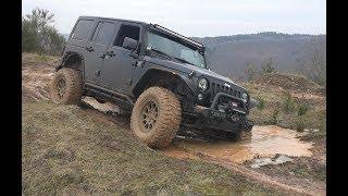 Jeep® Wrangler Rubicon Offroad - Rock Trac® Allradsystem Outdooraction Vulkaneifel 08.02.2020