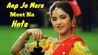 Aap Jo Mere Meet Na (HD) | Geet Songs | Divya Bharti | Avinash Wadhavan | Lata Mangeshkar. March