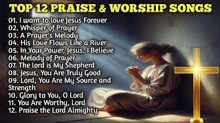 Top 12 Praise & Worship Songs - with Lyrics 