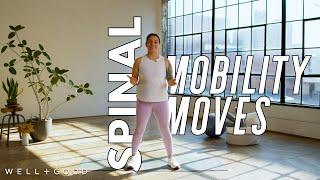 5 Minute Spine Mobility Workout | Movement of the Month Club | Well+Good