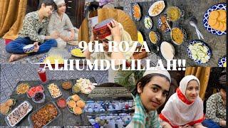 9th ROZA MUBARAK!!KITCHEN HUA MERE HAWALE!!BURGER BANAYE MENE!!CHILLI CHICKEN #youtube #vlog