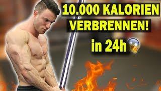 10.000 KALORIEN IN 24 STUNDEN VERBRENNEN! | Schaffe ich die heftigste Challenge meines Lebens?