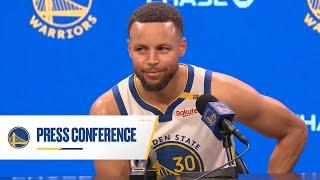 Golden State Warriors 2024-25 Media Day | Stephen Curry