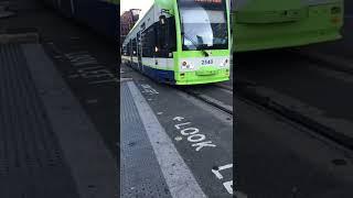 UK Trams on roads #tram #tfl #tflers #london #londonwalk #londontrip