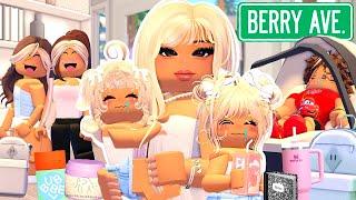 BIG FAMILY BILLIONAIRE FIRST DAY OF SCHOOL ROUTINE *VOICED* BERRY AVENUE