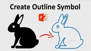 How to Create Outline Symbol In PowerPoint