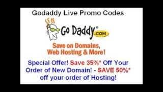 Godaddy Live Promo Codes - Get 30% - 50% Offers