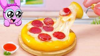 Pinki and Friends  3000+ Best Of Miniature Pepperoni Pizza with Tomato Sauce  Tina Mini Cooking