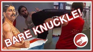 Full Contact Bare Knuckle Sparring vs Kyokushinkai
