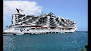 Спущен на воду новый лайнер MSC Seaview's