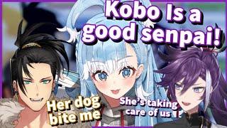 Kobo's been a GOOD SENPAI taking care of Shinri and Hakka in INDONESIA!【Kobo Kanaeru | Holostars EN】