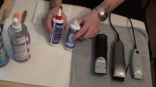 Clipper blade care (Part 1 of 2) - Cleaning & Oiling Clipper Blades