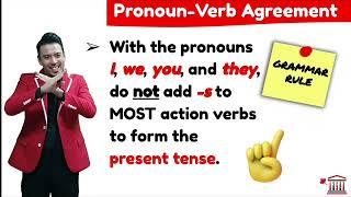 #Grammar | Pronoun-Verb Agreement