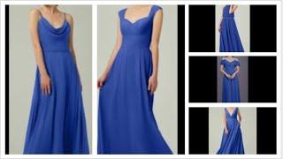 Azure Blue Dresses for Young Ladies |Flower De Fashion