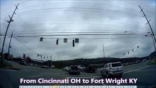 Driving From Cincinnati OH to Fort Wright KY