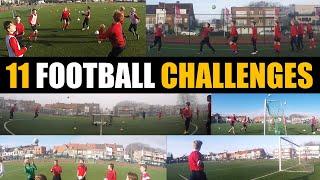 11 Fun Football Challenges | U11 - U12 - U13 - U14 - U15 - U16 | Thomas Vlaminck