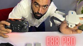 Best Folding Drone E88 Pro | Portable Drone Under rs10000 | Double Battery And Double Camera Drone