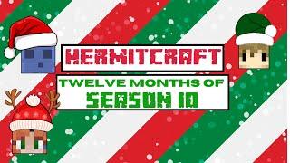 Twelve Months of Season 10 (almost) Hermitcraft Christmas track