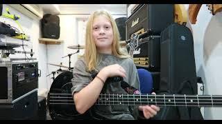 By The Way - Red Hot Chilli Peppers Bass Cover By 11 Year Old Burt