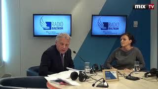 Депутаты Сейма Роман Межецкий и Юлия Степаненко в программе "Семь дней и ночей" #MIXTV