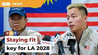 Staying fit key for Aaron-Soh Wooi ahead of 2028 Olympics