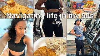 Over 50 diaries | navigating thru life, thankful, exercise motivation, cooking taco pasta, chatty