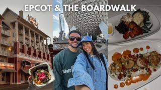 DISNEY WORLD VLOG - Epcot, Frozen, La Cantina de San Angel, exploring Disney's Boardwalk Inn & more!