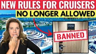 9 NEW Things that HAD to Be BANNED on Cruises