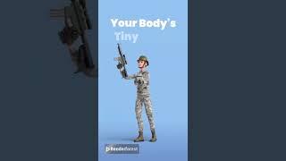 White Blood Cells vs Virus: The Tiny Battle Inside You! #sciencefacts #info