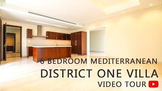 Amazing Luxury 6 bedroom Mediterranean District One Villa Mohammed Bin Rashid City Dubai