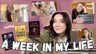 Spend a Week with Me Vlog  // working full time, writing a book, creating content, & more