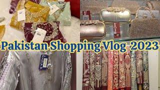 Pakistan Shopping Vlog With My Favourite Brands #shaposh #mariabcollection2023