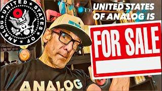 Shameless Plugs from Your Host! United States of ANALOG is Officially for SALE!