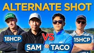 A Strange 2v2 Golf Match (with Taco & Sam)