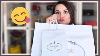 MIU MIU Major Outlet Score! & Prada Nylon bag  unboxing | Milan Serravalle Designer Outlet Haul