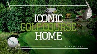 Iconic Golf Course Home for Sale in Fairwood near Renton, WA #realestate #golf #golfcourse