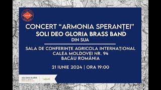 Concert "Armonia Speranței"│Soli Deo Gloria Brass Band│Suceava