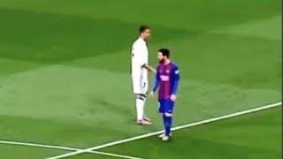 ►️◄ Messi & Ronaldo Chats, Hugs, and Jokes during the match!