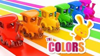 ¡NUEVO! ¡Los colores del arcoiris! | Aprende los colores con Trenes | Titounis