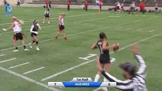 Flag Football World Championships 2021, Day 2, AUSTRIA v MEXICO (Women)