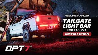 Best Light Bar Mod - OPT7 Redline Parlux Triple Row LED for Toyota Tacoma 2005-2023 Install Video