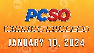 P641M Jackpot Grand Lotto 6/55, 2D, 3D, 4D, and Mega Lotto 6/45 | January 10, 2024