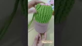 Cactus Bag Crochet Tas Kaktus Rajut