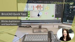 BricsCAD Quick Tipp: Blöcke kopieren und bearbeiten