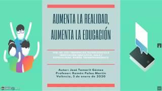 TFM José Tamarit Gómez, Aumenta la Realidad, Aumenta la Educación