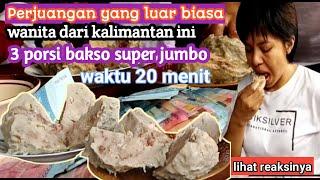 PERJUANGAN WANITA ASAL KALIMANTAN || PESERTA CHALLENGE BAKSO BAGOES HADIAH PULUHAN JUTA