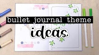 AUGUST BULLET JOURNAL THEME IDEAS | August Bullet Journal Setup August Bullet Journal Minimal