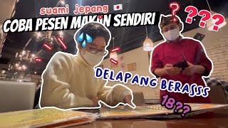 Suami Jepang Coba Pesen Sendiri di Resto Indonesia, Jalan-Jalan di Jepang - Japan Indonesia Couple