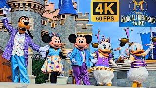 Magic Kingdom Mickey's Magical Friendship Faire 2024 (Full Show 4K) Walt Disney World - JAN 2024